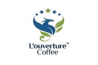 design powerful and inspiring logo for louverture coffee
