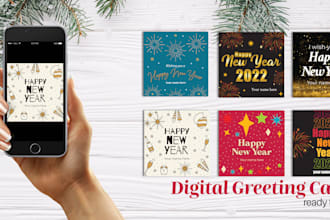 create a customized digital greeting cards and invitations
