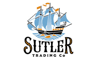 design sutler trading company logo