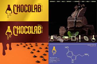 create an illustrated and conceptual logo for your products