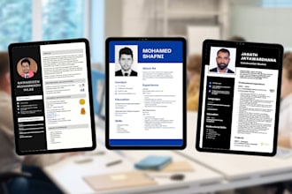 design and revamp your CV or resume in modern layout