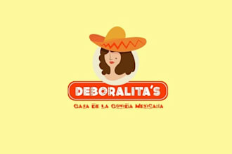 design awesome looking food logo