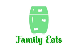 design outstanding family eats logo