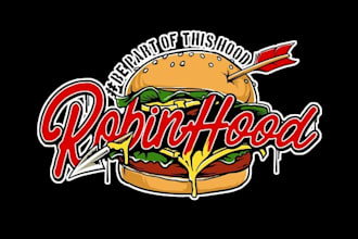 design creative food truck logo for your business