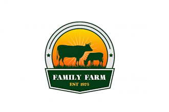 make a wonderful pet farm logo with new concept