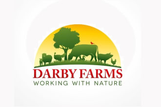 design a high quality pet farm logo with new concept