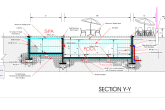 detailed swimming pool design