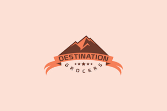 design vacation grocery delivery service logo in 1 day
