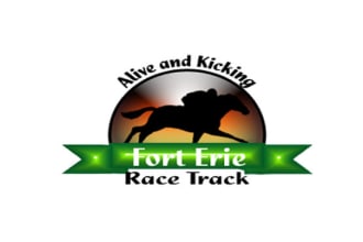design fort erie race track logo in 1 day