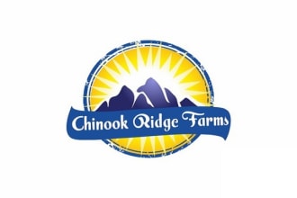 design help chinook ridge farms with a new logo in 1 day