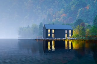 build sketchup model and provide realistic renders in lumion