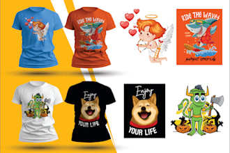 creative tshirt designs and typography t shirt design