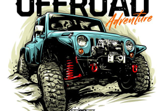 draw a vector illustration of your car or any vehicle with hand drawn style