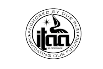 create a nautical themed logo for our annual educational conference