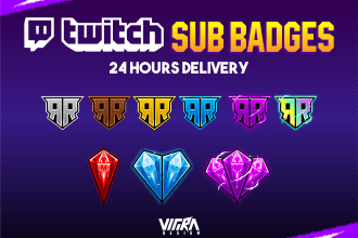 create custom twitch sub badges