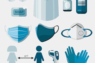 illustrate any clipart or icon you need