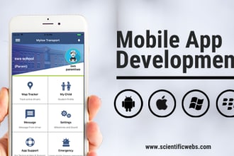 do mobile app development, android app ios app development in c sharp dotnet