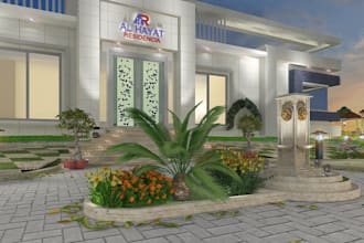 do 2d and 3d landscape design