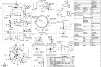 do estimated boq for pressure vessel