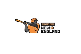 design cool powerful logo for players edge new england a new baseball  softball