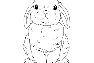 draw an outline line art of your pet