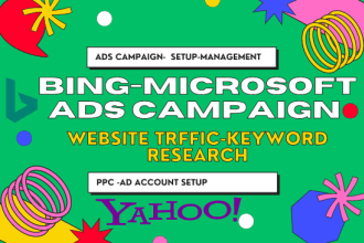 do yahoo campaign, and bing ads campaign, microsoft ads for you