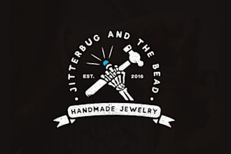 design unique tattoo style logo