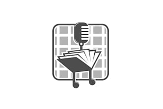 do excellent podcast logo with my creative thinking