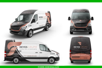 design a professional vehicle wrap