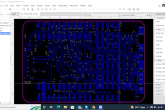 design pcb boards in easyeda pcb software