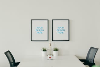 my make 3d mockup logo for you