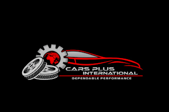 design cars plus international logo