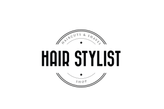 design modern nice barber shop logo with satisfaction guaranteed