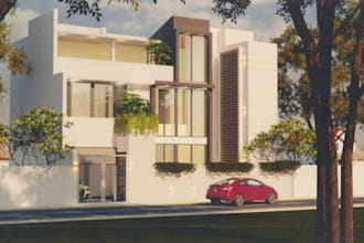 do architectural 3d drawings by revit and autocad