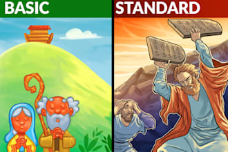 create wonderful christian art for kids and adults