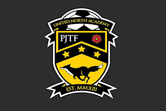 design united north academy logo