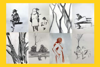 create sketch following your photo
