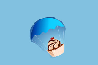 design dessert companys twitter page logo in 1 day