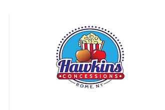design fun logo for hawkins concessions