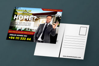 design high quality eddm and postcard