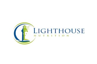 design lighthouse nutrition logo