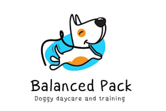 design first and quickly modern animals logo