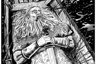 draw an awesome comic page from your script