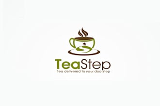 design teastep logo in 1 day