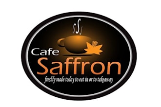 design cafe saffron logo