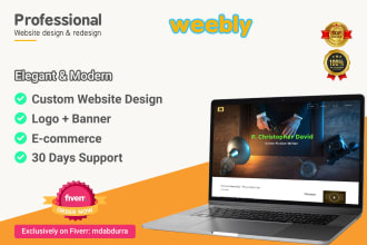 do weebly website design and redesign with SEO