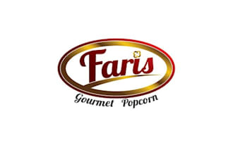 design faris popcorn logo for you