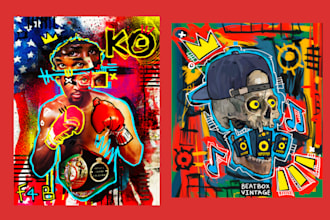 make cover art, surreal art, photo collage, psychedelic art