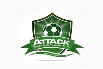 design rancho santa fe youth soccer logo