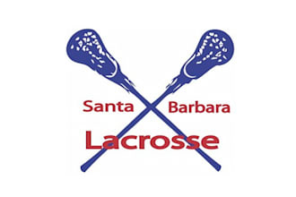 design santa barbara lacrosse association logo